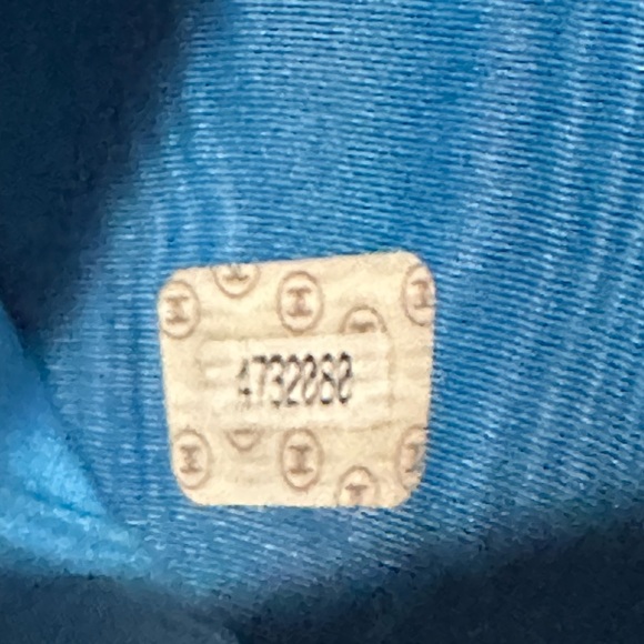 Chanel Cobalt Blue Caviar Leather Kisslock Bifold Vintage Wallet W/Box - Picture 11 of 12